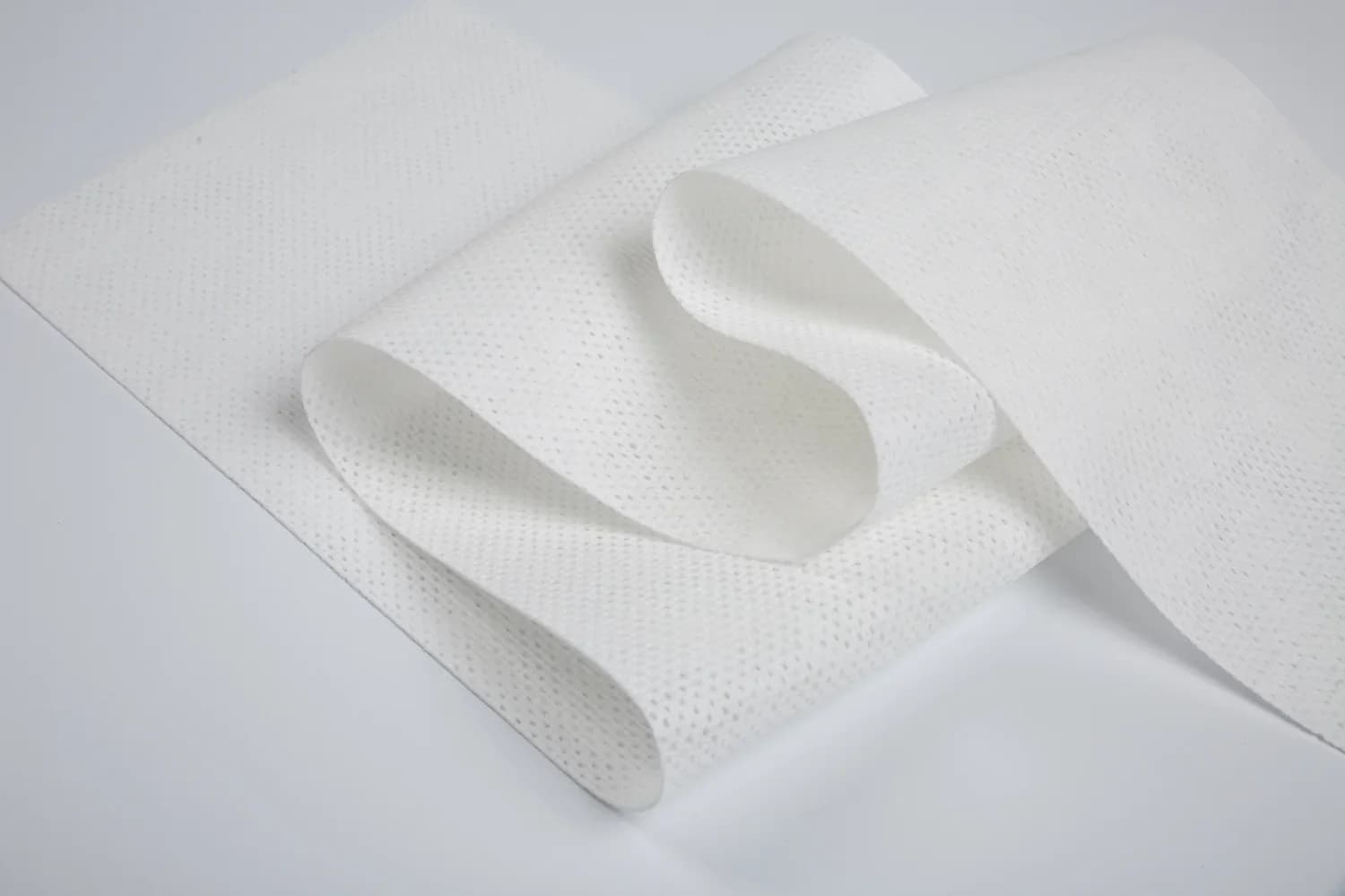 Pro-Clean mesh pattern spunlace fabric sample